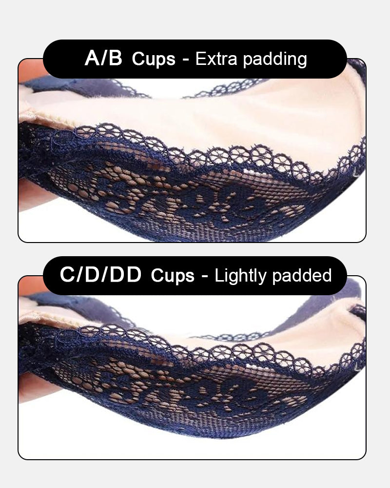 Lumisensy® Lace Underwire Padded Push-Up Bra