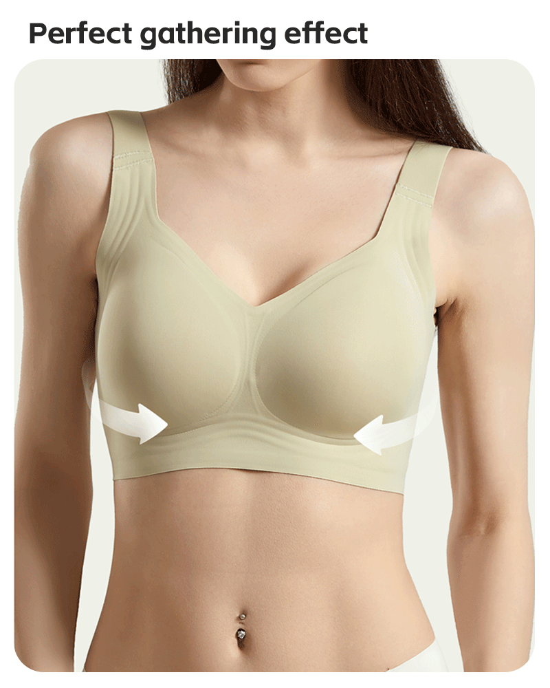 Comfort Wireless Full-Cup Bra in Coffee - Wireless Comfort | Lumisensy