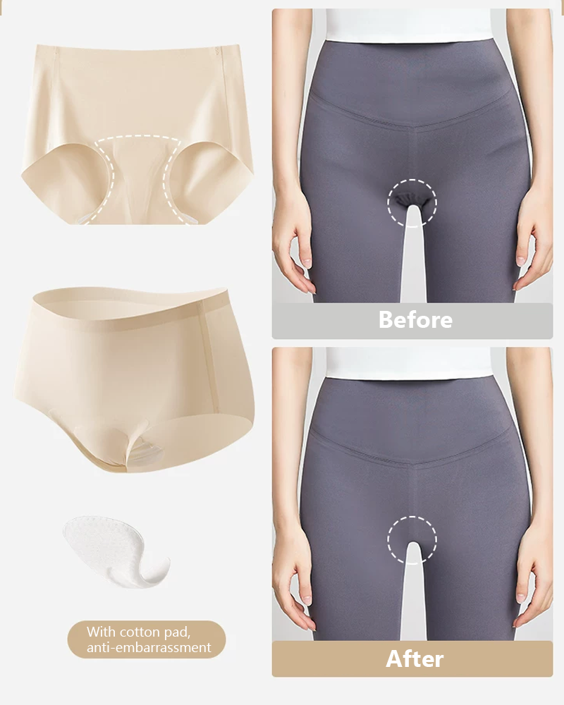 Confident Peach-Lift Fitness Panties in Black - Seamless Invisible | Lumisensy