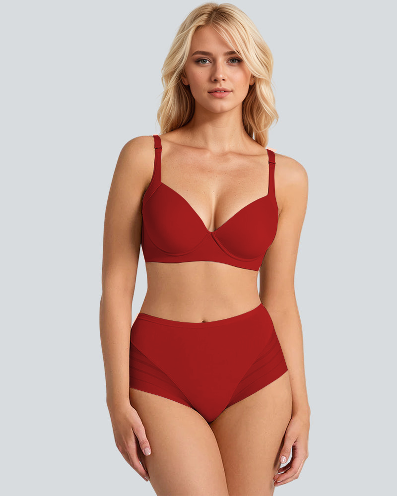 Confident Tummy-Control Mesh Briefs in Black - Tummy Control | Lumisensy