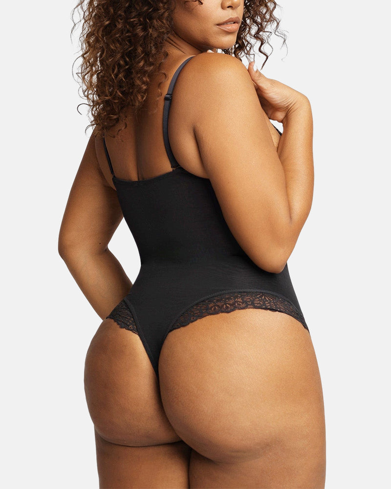 Lumisensy® Built-In Shapewear Lace Bodysuit