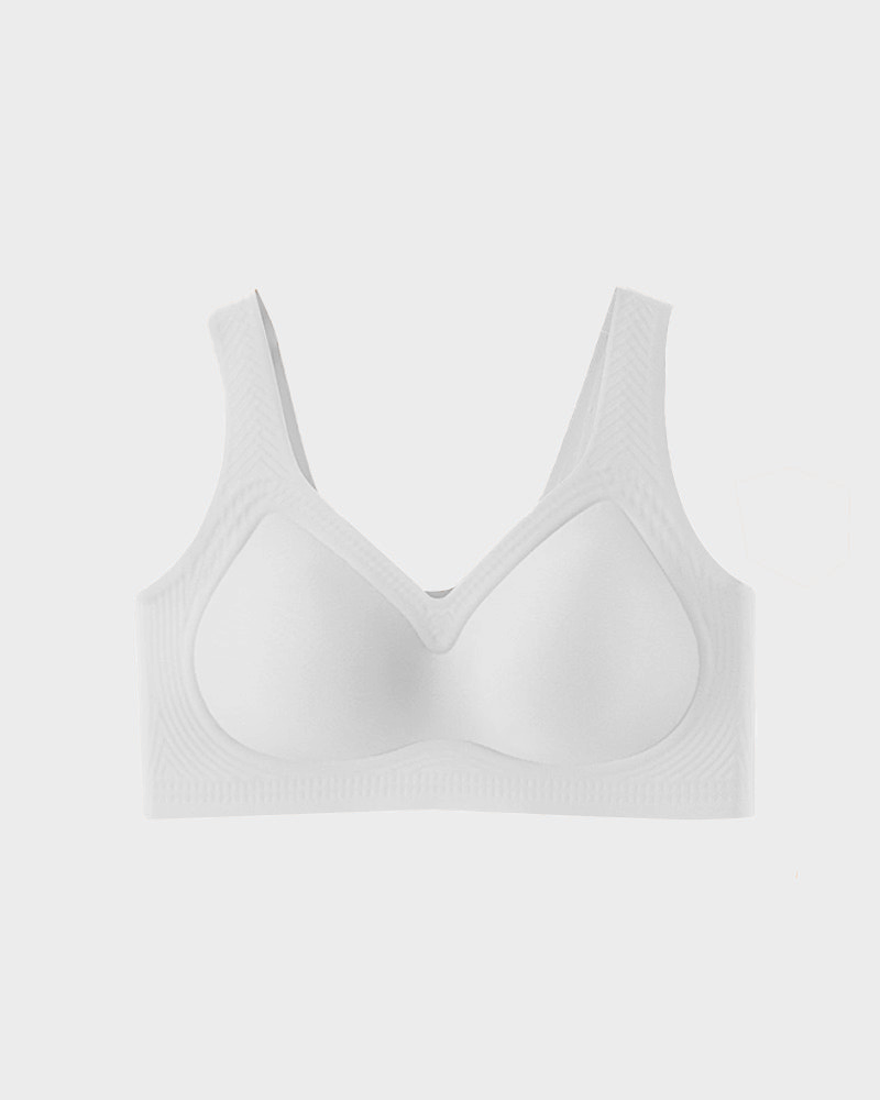 Comfort Support Full-Cup Bra in Grass Green - Everyday Comfort | Lumisensy