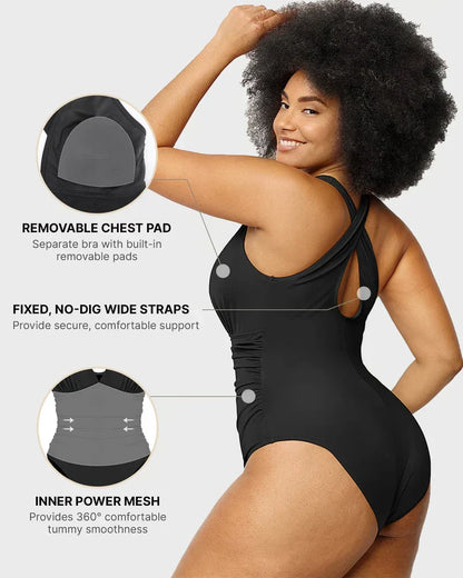 Lumisensy® Smart-Sculpt Tummy Control Swimsuit