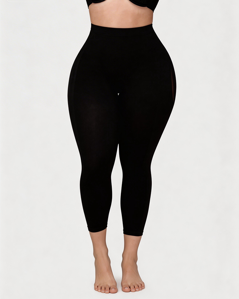 Lift Hip Mesh Shaping Pants in Black - Everyday Comfort | Lumisensy