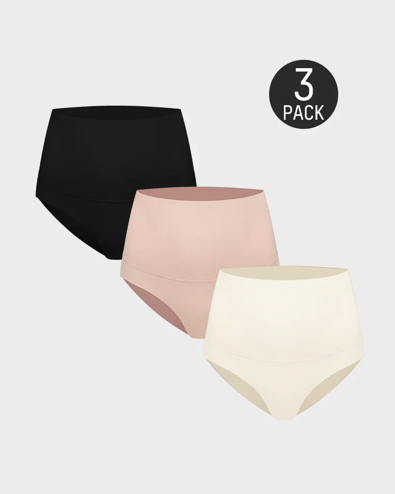 Lumisensy® Confident Tummy-Control Briefs (3-Pack)