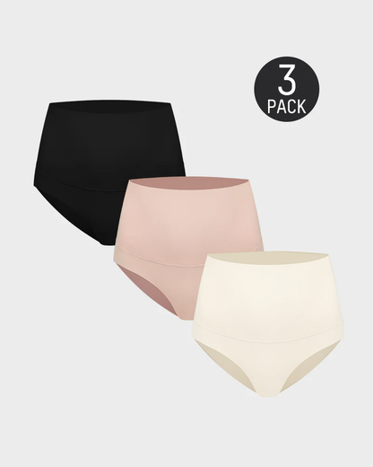 Lumisensy® Confident Tummy-Control Briefs (3-Pack)