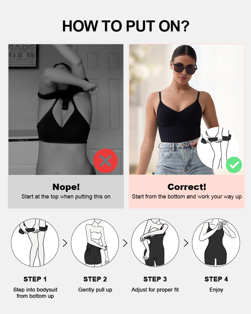 Lumisensy® Tummy-Control Butt-Lifter Shaping Bodysuit