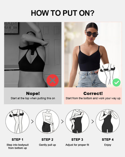 Lumisensy® Tummy-Control Butt-Lifter Shaping Bodysuit