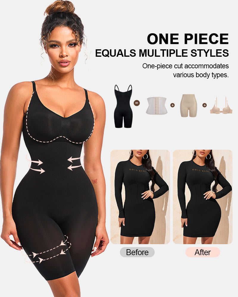 Lumisensy® Tummy-Control Butt-Lifter Shaping Bodysuit