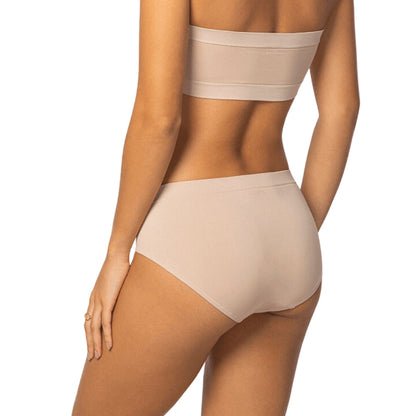 Calcinha Control Top - Cygnuss x Lupo in Bege - Tummy Control | Lumisensy