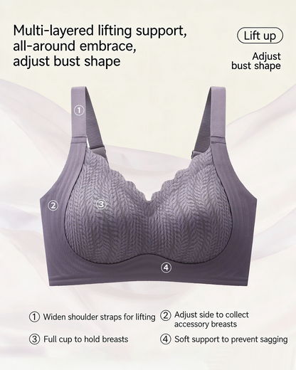 Flawless Lift Contour Bra in White - Everyday Comfort | Lumisensy