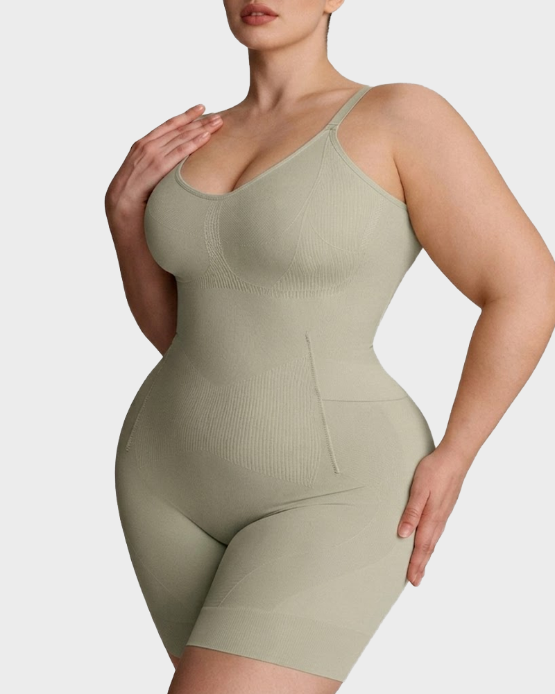 Slim Tummy-Control Bodysuit in Nude - Tummy Control | Lumisensy