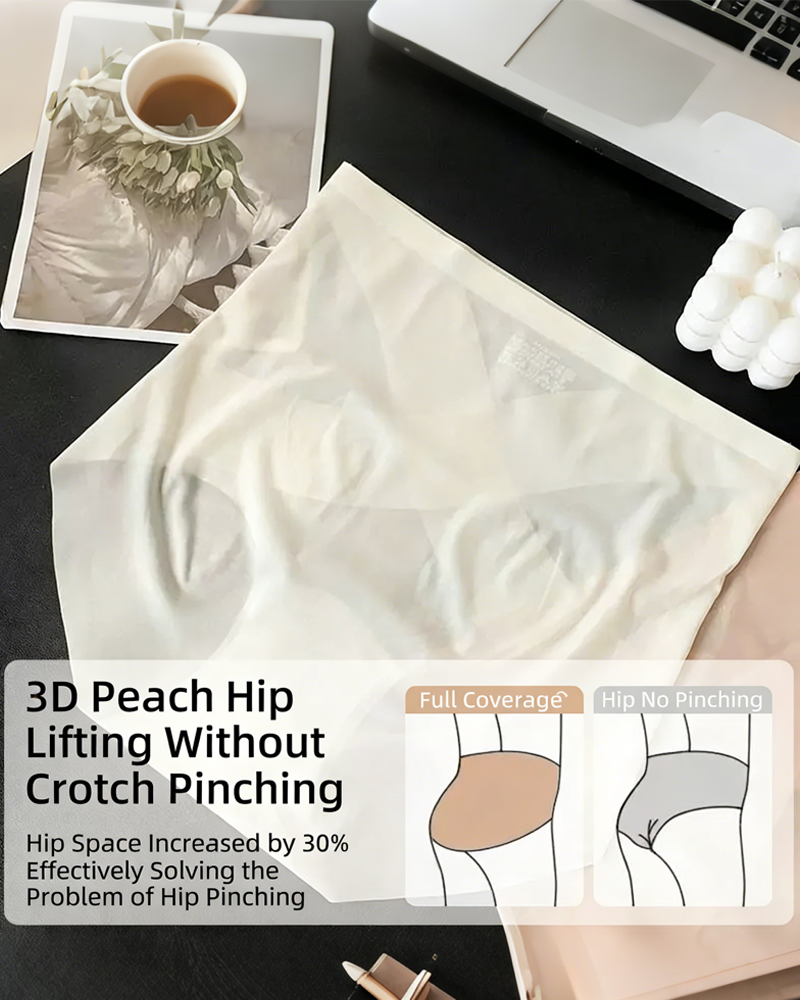 Cool Seamless High-Waist Briefs in Skin - High Waist Control | Lumisensy