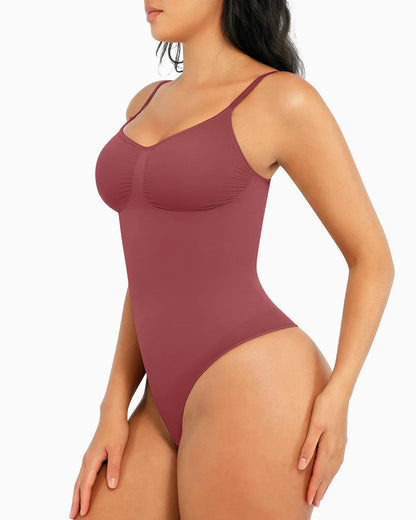 Lumisensy® Tummy Control Seamless Thong Bodysuit