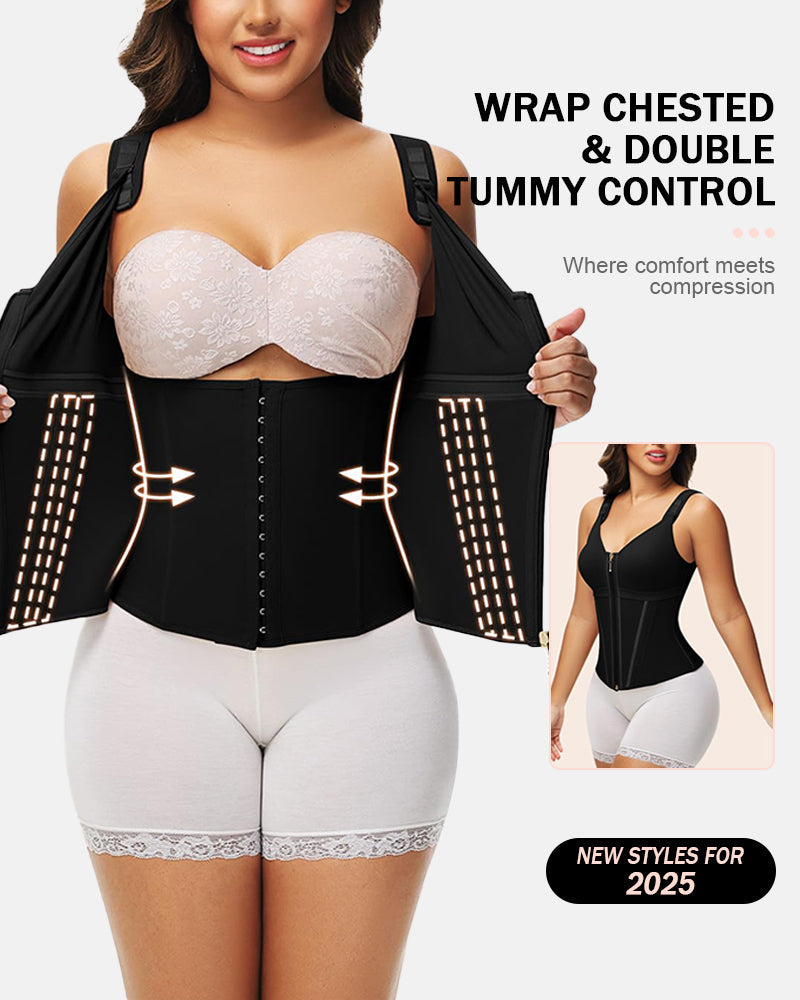 Lumisensy® Double-Layer Hourglass Waist Trainer Corset