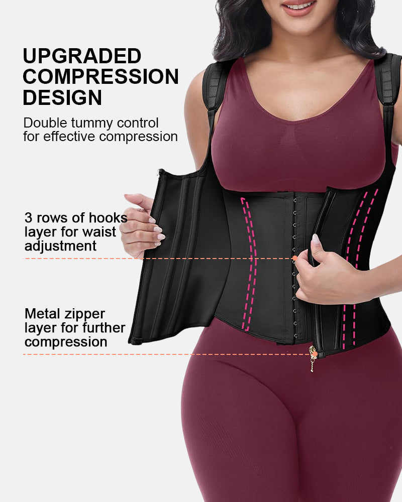 Lumisensy® Double-Layer Hourglass Waist Trainer Corset