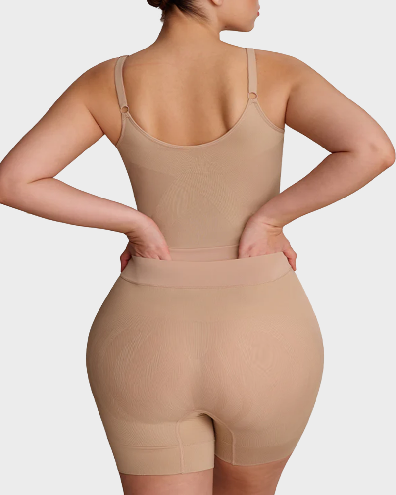 Slim Tummy-Control Bodysuit in Grey Green - Tummy Control | Lumisensy