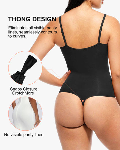 Lumisensy® Tummy Control Seamless Thong Bodysuit