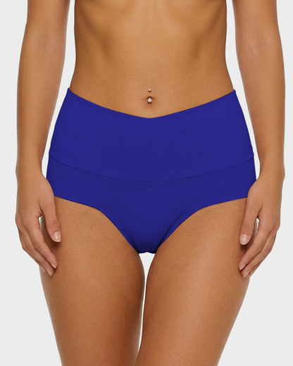 Confident Tummy-Control Stretch Briefs in Pink - Tummy Control | Lumisensy