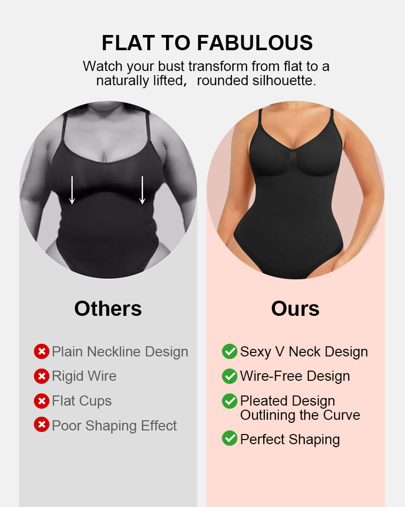 Lumisensy® Tummy Control Seamless Thong Bodysuit