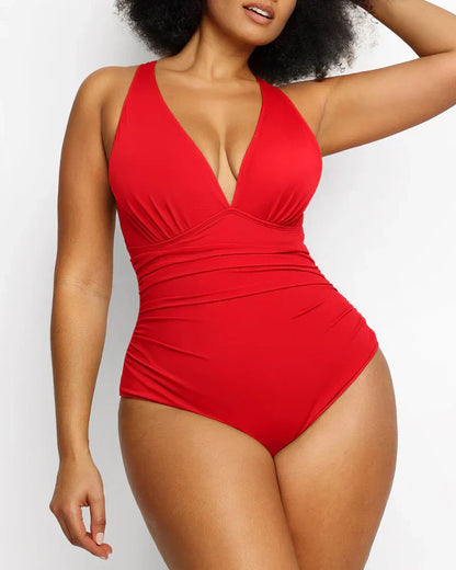 Lumisensy® Smart-Sculpt Tummy Control Swimsuit