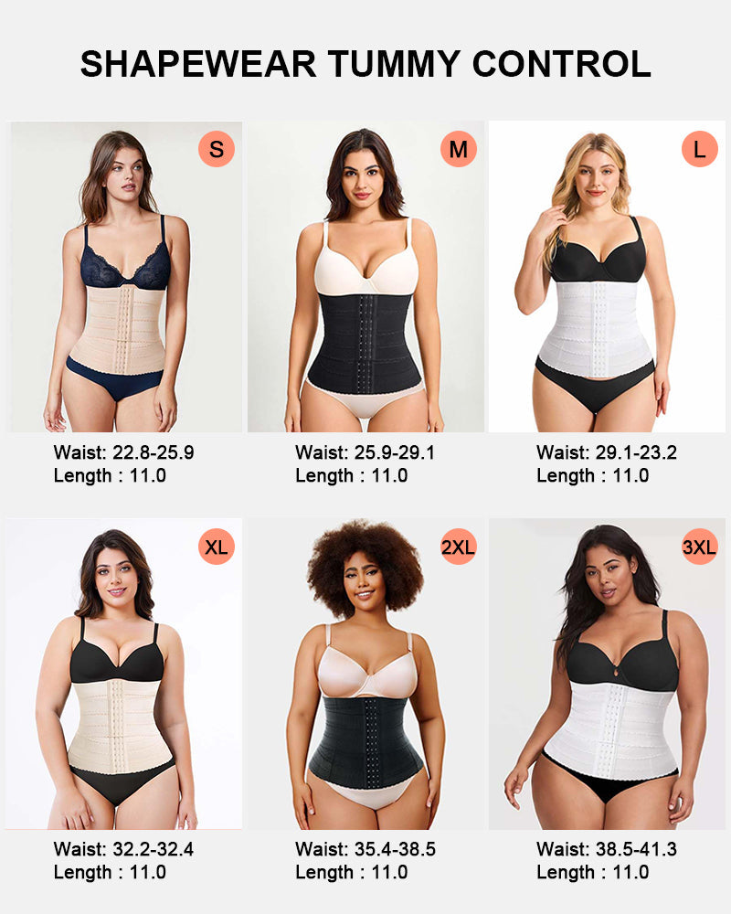 Lumisensy® Adjustable 3-Section Waist Cincher Belt