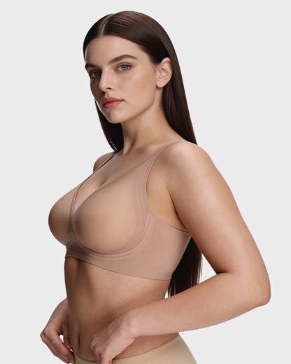 Lumisensy® Wireless Deep-V Jelly Support Bra
