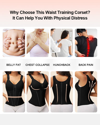 Lumisensy® Double-Layer Hourglass Waist Trainer Corset