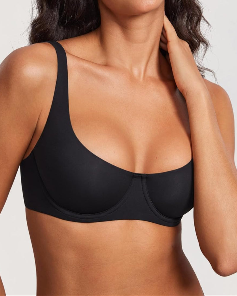 Lumisensy® Seamless Unlined Balconette Bra for Women