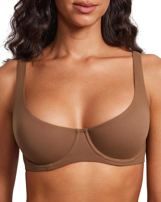 Lumisensy® Seamless Unlined Balconette Bra for Women