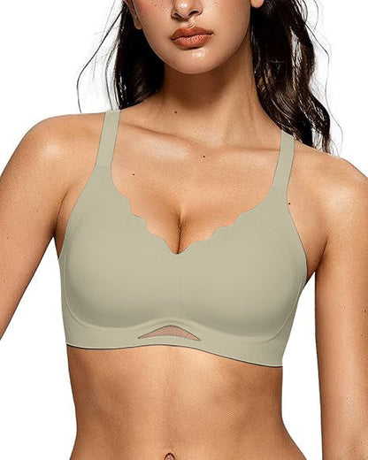 Lumisensy® Sheer Mesh Seamless Bra