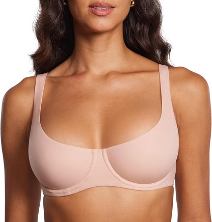 Lumisensy® Seamless Unlined Balconette Bra for Women