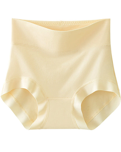 Confident Tummy-Control Cotton Panties in Pink - Tummy Control | Lumisensy