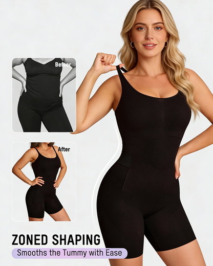 Slim Tummy-Control Bodysuit in Grey Green - Tummy Control | Lumisensy