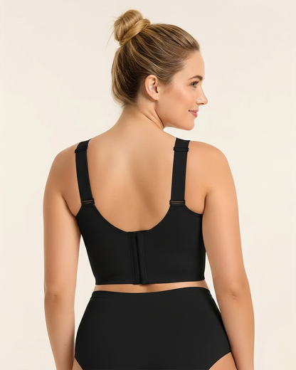 Lumisensy® Plus Size Back Smoothing Seamless Push Up Jelly Bra