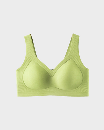 Comfort Support Full-Cup Bra in Black - Everyday Comfort | Lumisensy