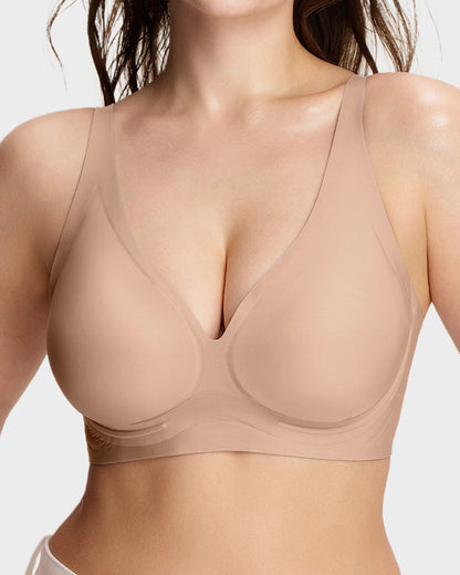 Lumisensy® Wireless Deep-V Jelly Support Bra