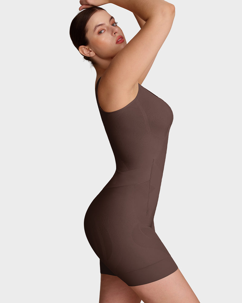 Lumisensy® Easyslide Back-Zip Butt-Lifter Bodysuit