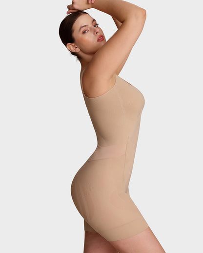Lumisensy® Easyslide Back-Zip Butt-Lifter Bodysuit