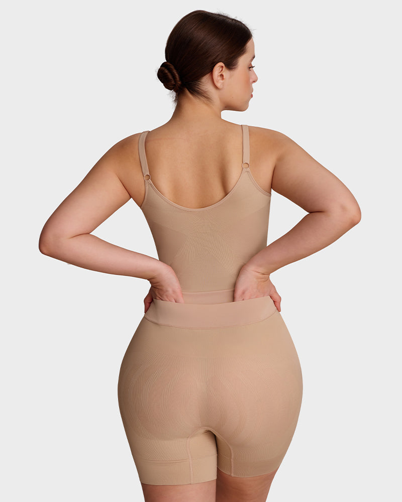 Lumisensy® Easyslide Back-Zip Butt-Lifter Bodysuit
