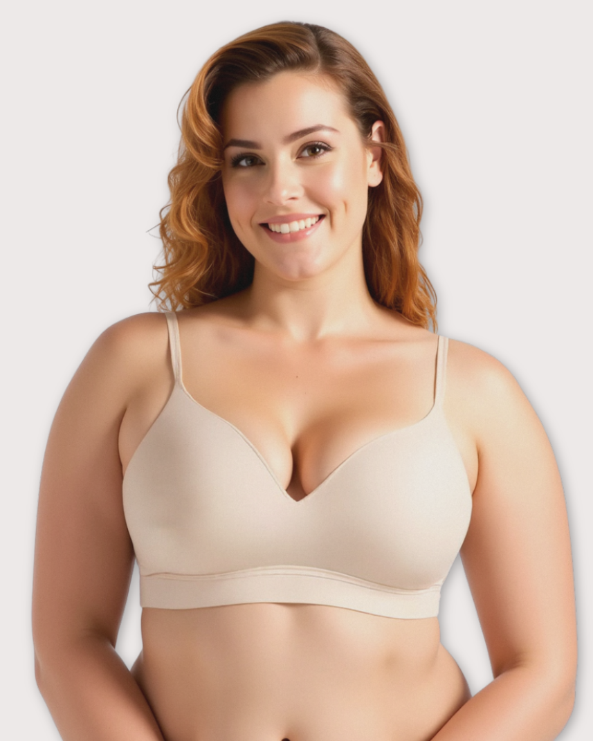 Olivia Soutien-Gorge Push-Up Sans Armature - Wireless Comfort | Lumisensy