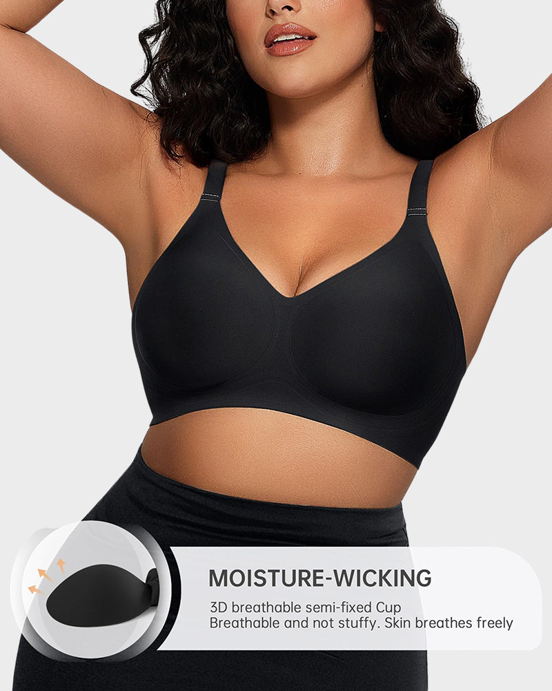 Lumisensy® Seamless Jelly Strip Wireless Bra Full Coverage
