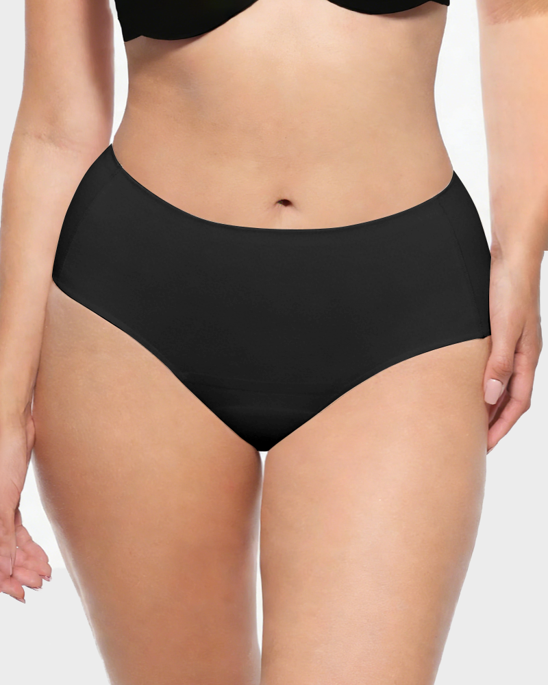 Confident Peach-Lift Fitness Panties in Black - Seamless Invisible | Lumisensy