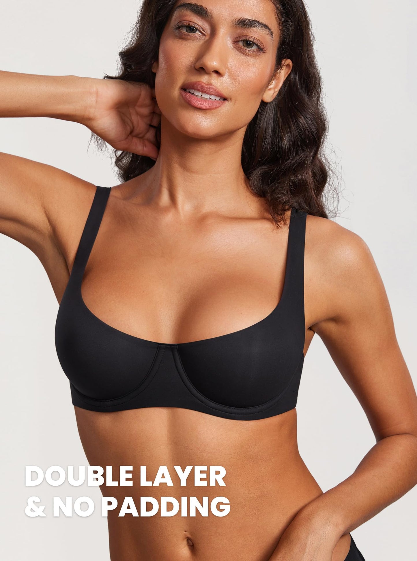 Lumisensy® Unlined Balconette Comfort Bra