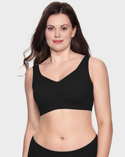 Comfort Support Full-Cup Bra in White - Everyday Comfort | Lumisensy