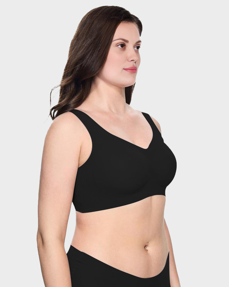 Comfort Support Full-Cup Bra in Grass Green - Everyday Comfort | Lumisensy
