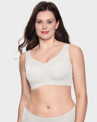 Comfort Support Full-Cup Bra in Black - Everyday Comfort | Lumisensy