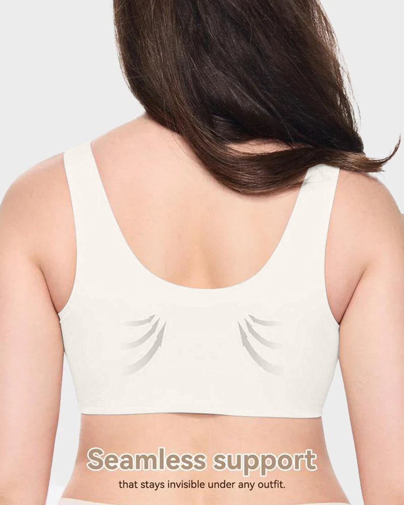 Comfort Support Full-Cup Bra in Black - Everyday Comfort | Lumisensy