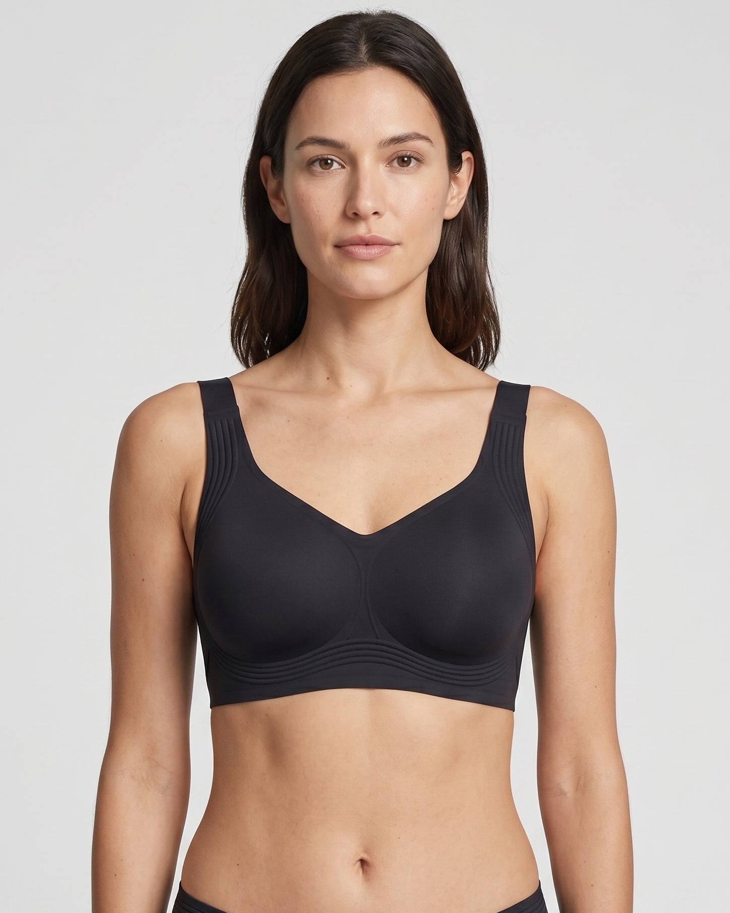 CloudBound™ Wireless Jelly Bra — Cloud-Lift Support in Sand - Cloud-Lift Support | Lumisensy