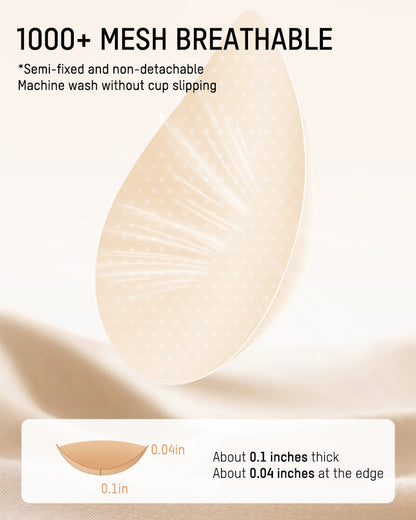 Lumisensy® Wireless Deep-V Jelly Support Bra